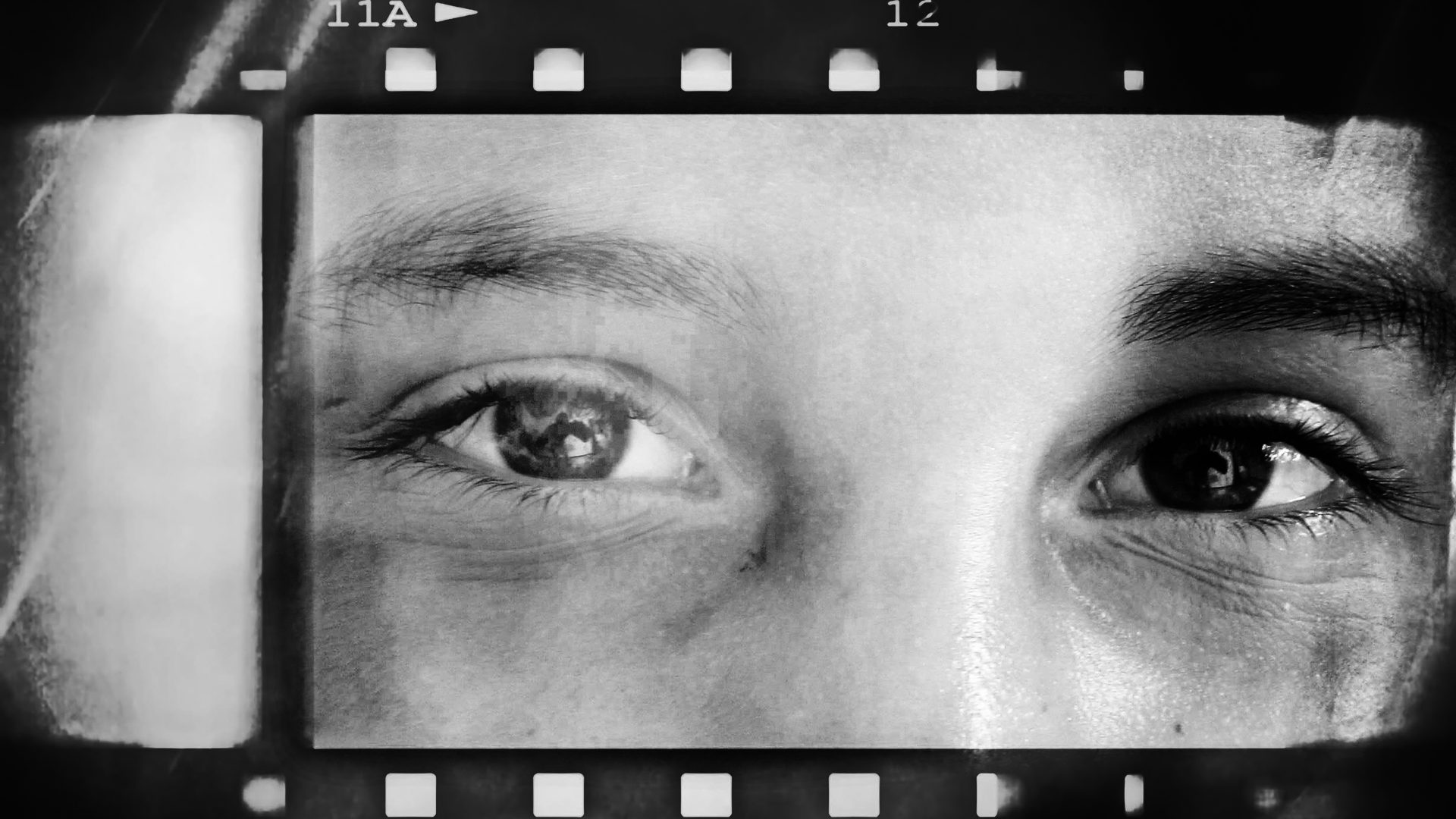 Film with close up of person's eyes. Cinema of Dream by Wildworks