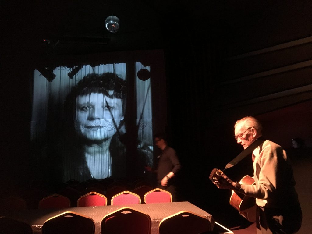 Len Gibson sings to his late wife Ruby. A Great Night Out by Wildworks